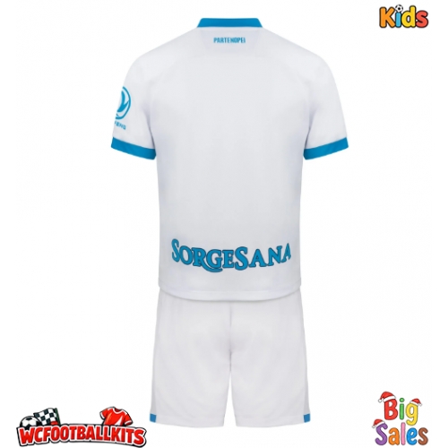 SSC Napoli Replica Away Stadium Kit for Kids 2026-27 Short Sleeve (+ pants)